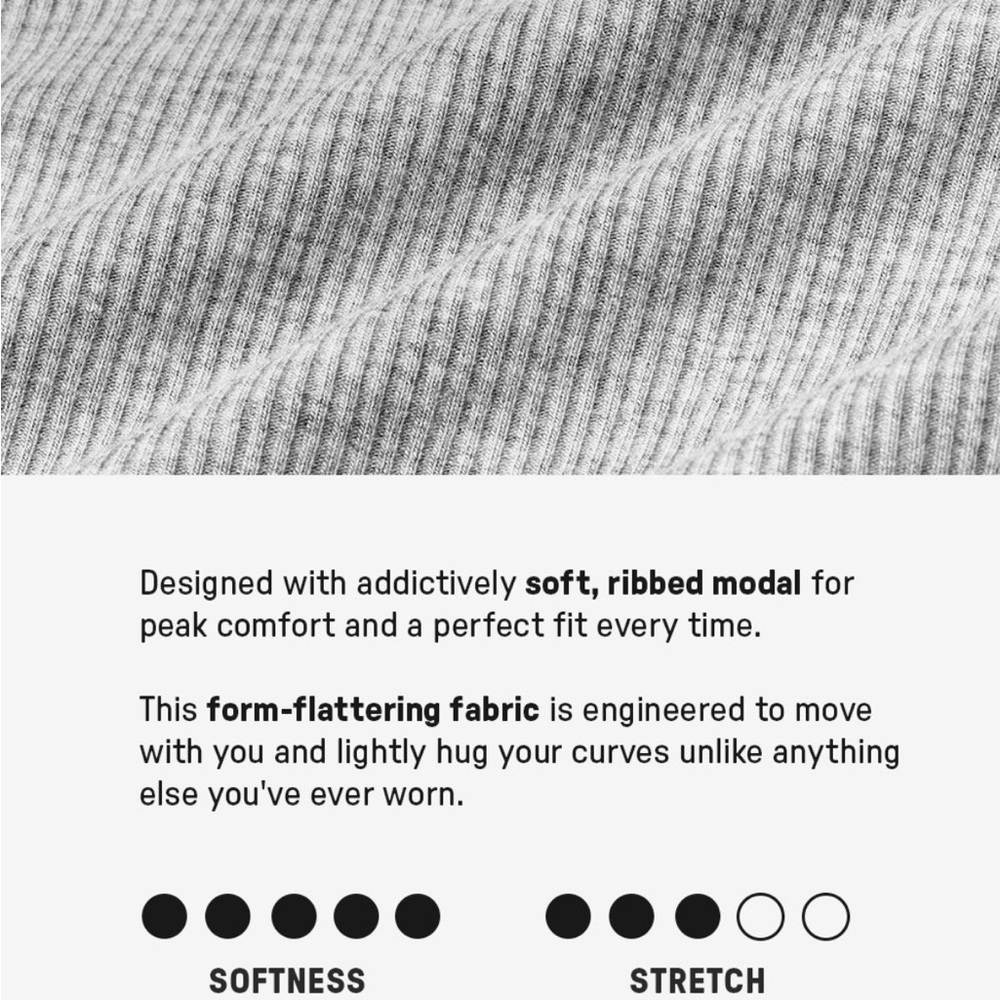 YITTY Soft Rib Foldover Pants - Picture 6 of 6